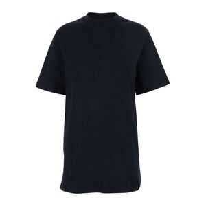 Phoebe Philo Women Black T-Shirt With Side Pockets In Cotton Woman
